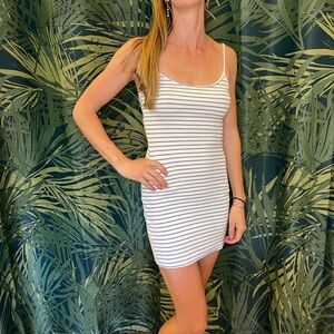 Brandy Melville mini dress. Striped.